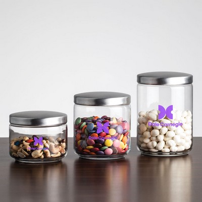 Primrose Jar with Metal Lid - Imprint