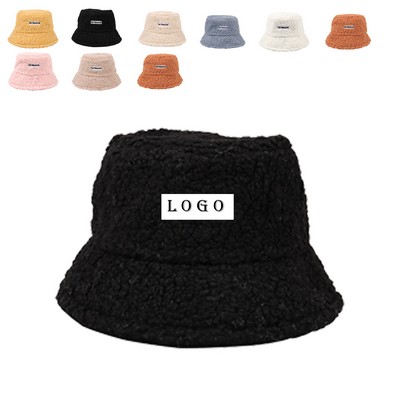 Teddy Fleece Bucket Hat