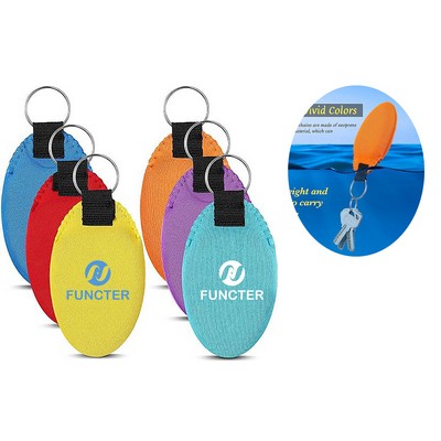 Floating Neoprene Boat Keychain Floatable Foam Key Fob for Water Sports Boat Keys