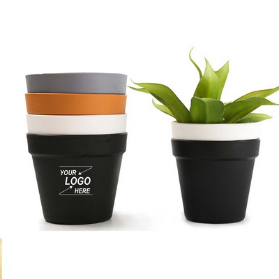 Mini Square Plastic Plant Pots Planters