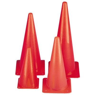 Hi Visibility Soccer Safety Cone (15" Height)