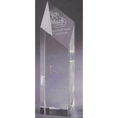 Crystal Awards/Crystal Diamond Tower Award (9"x3-3/8")