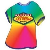 Welcome to Las Vegas Sign T-Shirt Lapel Pin