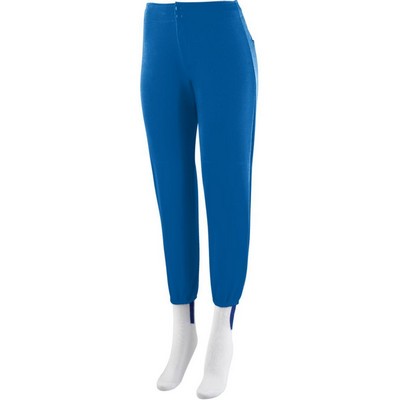 Girls' Low-Rise Softball Pants