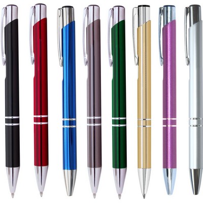 JJ Series Double Ring Pen - Burgundy Red pen