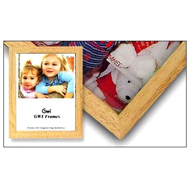 Natural Wood Picture Frame (8"x12")