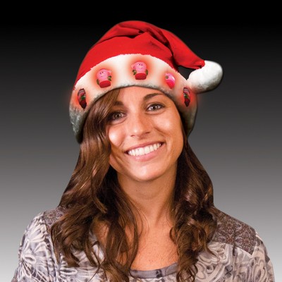 Light Up Santa Hat