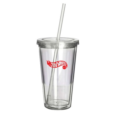 16 Oz. Clearwater Acrylic Tumbler - Clear