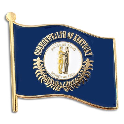 Kentucky State Flag Pin