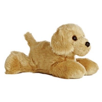 8" Golden Labrador Stuffed Dog