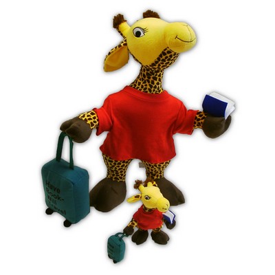 JumboPlush Traveling Giraffe