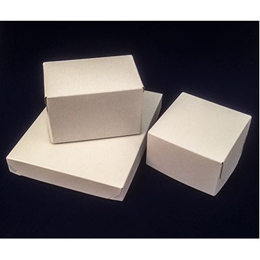 Ohio Valley White Gloss Lock Corner Box (11 1/4"x8 1/2"x2")