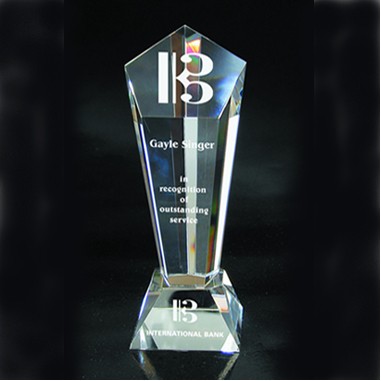 Crystal Vision Award (Sandblast)