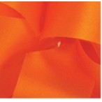 Orange Satin Acetate Ribbon (1 5/16"x100 Yards)