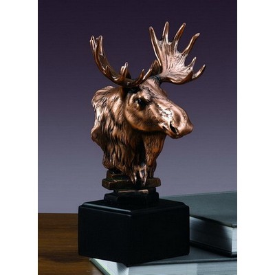 Moose Head, 5.5"Wx9"H