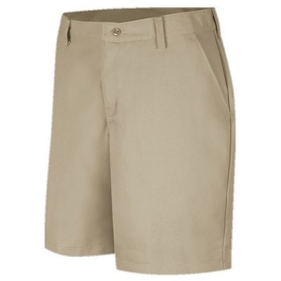 Red Kap™ Women's Plain Front Short - Tan