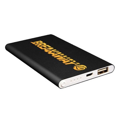 4000mAh P419 Aluminum Slim UL Power Bank Cell Phone Charger