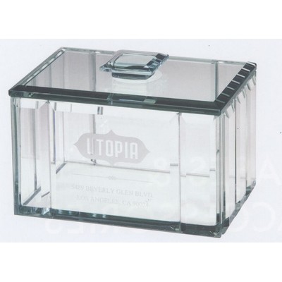 Jade Glass Starlight Jewelry Box