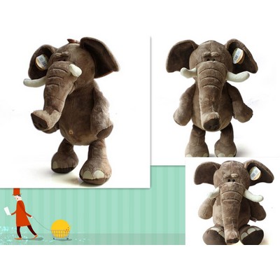 11" Big Stuffed Toy Elephant