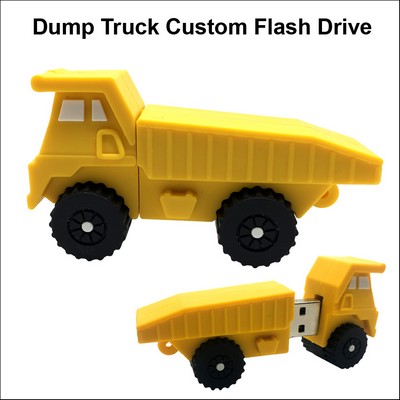 Dump Truck Flash Drive - 4 GB