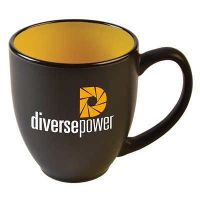 15 Oz. Two-Tone Matted Bistro Mug