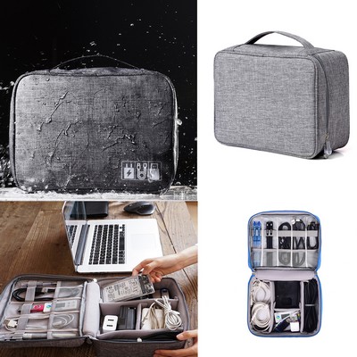 Water-resistant Electronic Gadget Organizer Bag