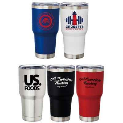 30 oz. Hercules Stainless Steel Vacuum Insulated Tumbler with Sliding Lid