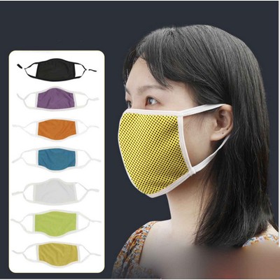 Cooling Face Mask with Adjustable Ear Loops