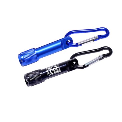 Mini LED Flashlight w/ Carabiner