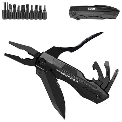 Multi Pliers Knife Tools w/Bits Set