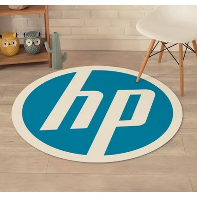 Round Doormat with full color printing