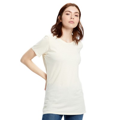 Women's Short Sleeve Jersey Crew Neck Shirt