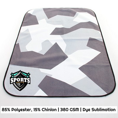 Polyblend Dye Sublimation Golf Towel - 380 Gsm