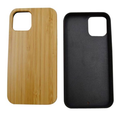 iPhone 11 Bamboo Wood Case w/TPU Edges