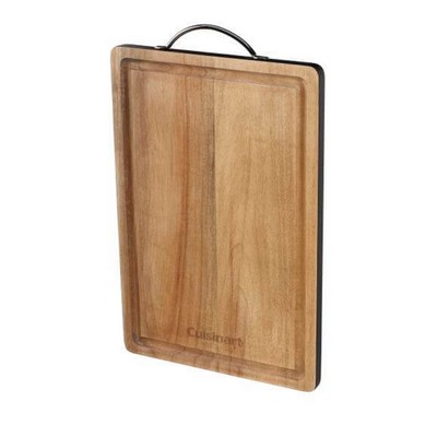 Cuisinart 15" Acacia Cutting Board w/Black Color Band