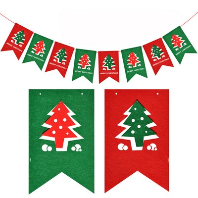 Variousized Felt Garland Bunting