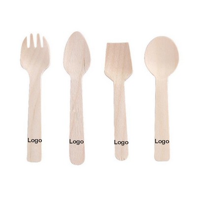 Natural Disposable Birch Cutlery