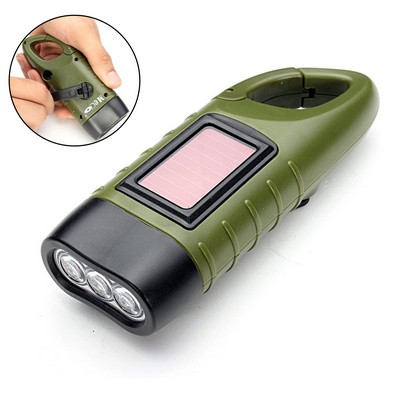 Solar Keychain Flashlight