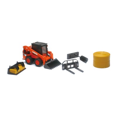 1:18 Scale Kubota® SSV65 W/ Accessories Set