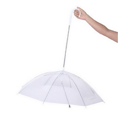 Dog Leash with Reverse Rain Umbrella