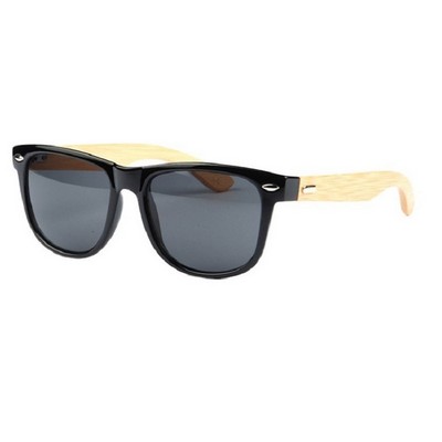 Classic Miami Glasses w/Bamboo Temples