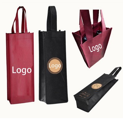 Non-Woven Wine Bags For Two Bottles