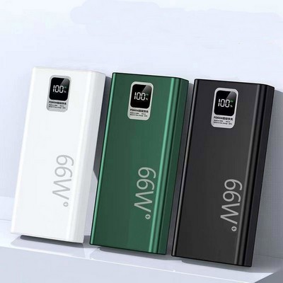 20000mAh 66W Fast Charging Power Bank w/Digital Display