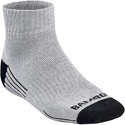 Premium Bamboo Knit Jacquard Athletic Quarter/Ankle Socks