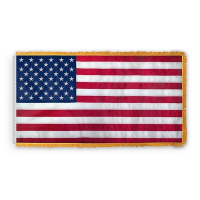 5'X8' 400D Nylon 1ply USA Ceremonial Flag;