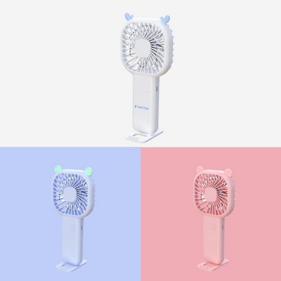 Adjustable Wind Speed Handheld Fan Rechargeable Mini Fan Phone Holder