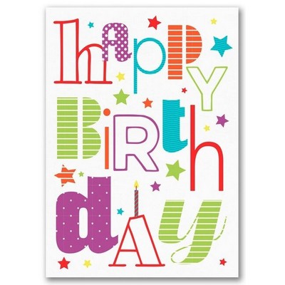 Fun Festivities Birthday Card