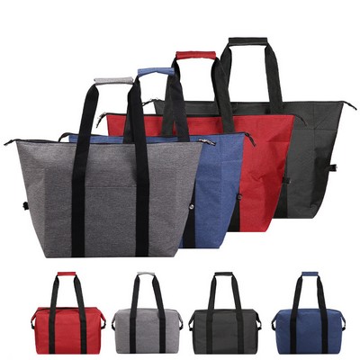 Waterproof Oxford Cloth Insulated Lunch Tote Bag