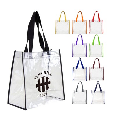 Basic Clear Stadium Security Open Tote