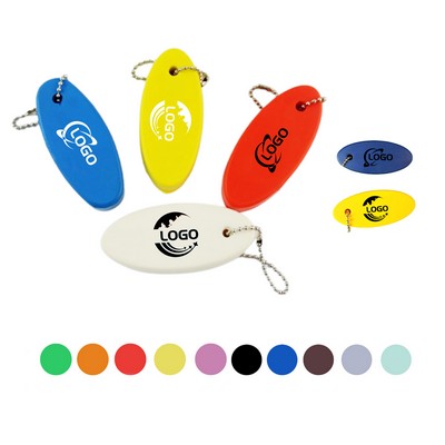 MOQ50 Oval Floater Key Tag